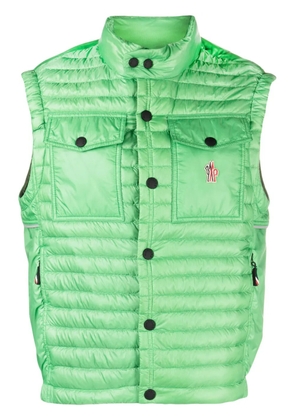 Moncler Grenoble Ollon down vest - Green