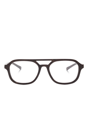 Gucci Eyewear square-frame glasses - Brown