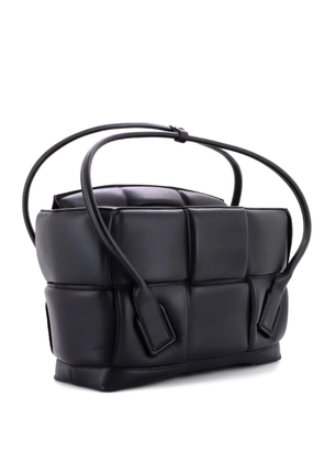 Bottega Veneta Pre-Owned Arco Bag Padded Maxi Intrecciato Leather Large tote bag - Black