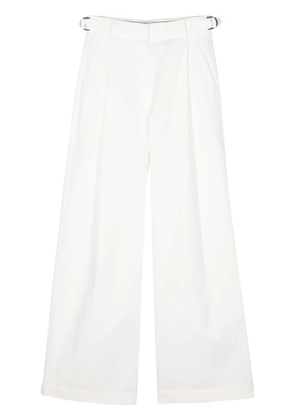 Emporio Armani high-waist palazzo pants - White