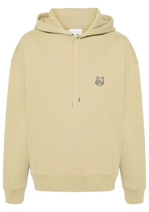 Maison Kitsuné Bold Fox Head-patch hoodie - Neutrals