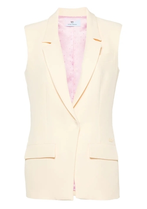 Chiara Ferragni Uniform single-breasted waistcoat - Yellow