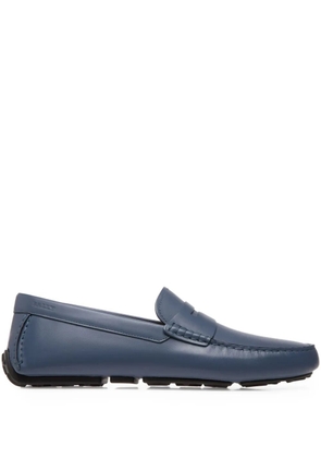 Bally Pilot Driver leather loafers - Blue