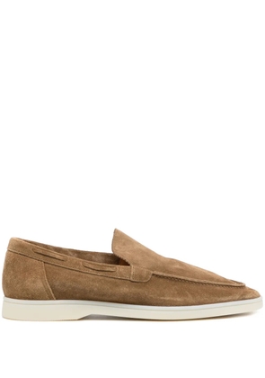 Aurélien Yacht suede loafers - Brown