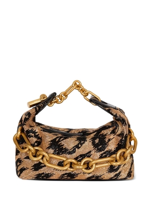 Balmain mini Sync shoulder bag - Black