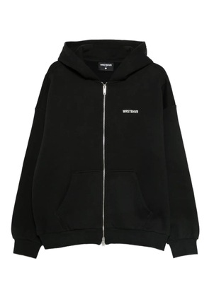 WRSTBHVR zip-up hoodie - Black