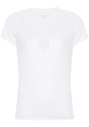 Zadig&Voltaire rhinestone-embellished cotton T-shirt - White