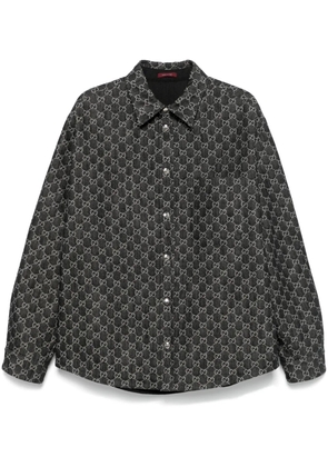 Gucci GG jacquard reversible shirt - Grey