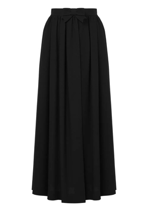 Moschino pleated asymmetric skort - Black