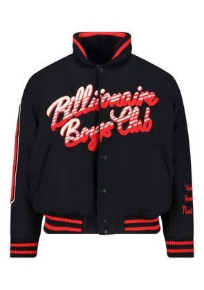 Billionaire Boys Club Script OG Varsity embroidered bomber jacket - Black