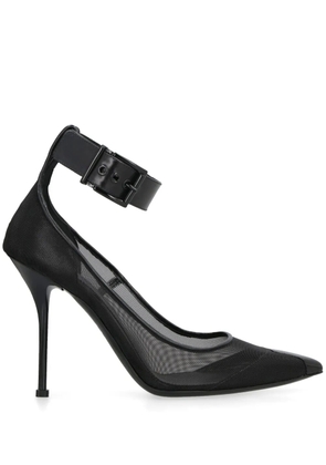 Alexander McQueen 85mm mesh pumps - Black