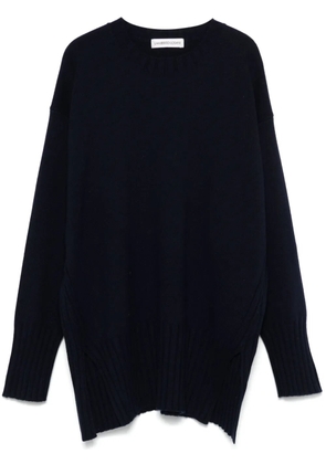 Lamberto Losani ribbed-knit sweater - Blue
