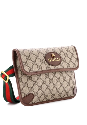 Gucci Pre-Owned Neo Vintage Flap GG Coated Canvas belt bag - Brown