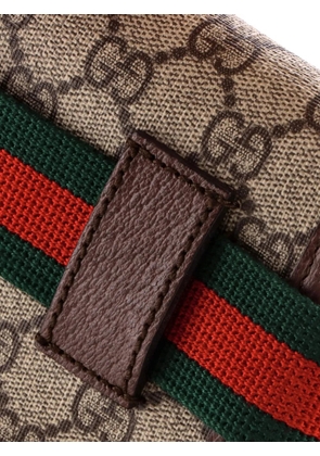 Gucci Pre-Owned Neo Vintage Flap GG Coated Canvas belt bag - Brown