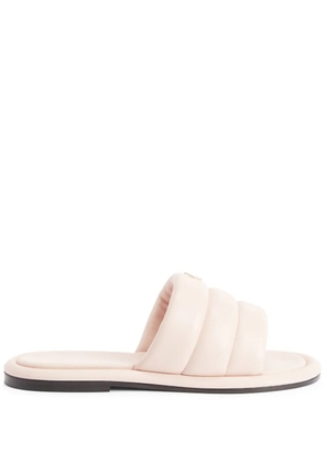 Giuseppe Zanotti Harmande quilted flat sandals - Pink