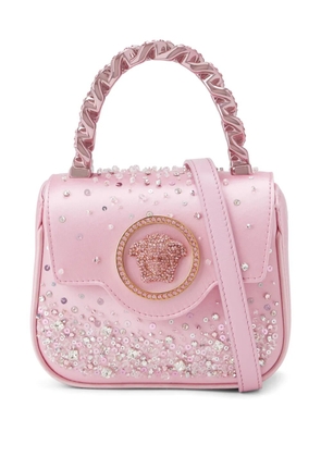 Versace mini Medusa Head leather handbag - Pink