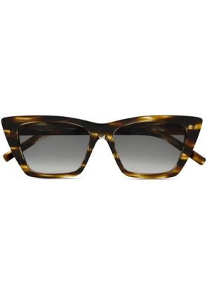Saint Laurent Eyewear SL 276 Mica cat-eye frame sunglasses - Brown