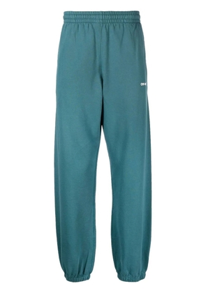 Off-White Arrows-print track pants - Blue