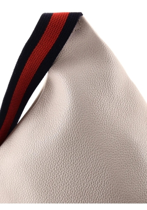 Gucci Pre-Owned Logo Printed Leather Medium belt bag - Neutrals