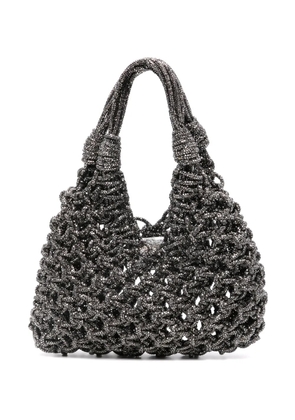 Hibourama small Vannifique tote bag - Grey