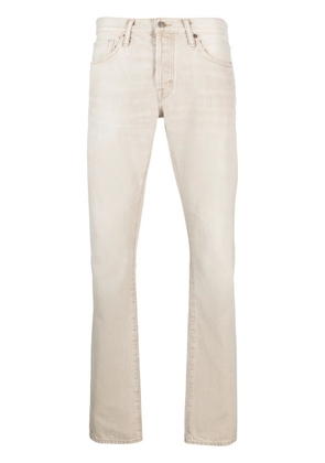 TOM FORD mid-rise straight-leg jeans - Neutrals