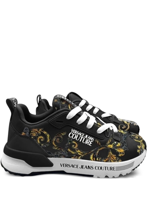 Versace Jeans Couture Barocco-print sneakers - Black