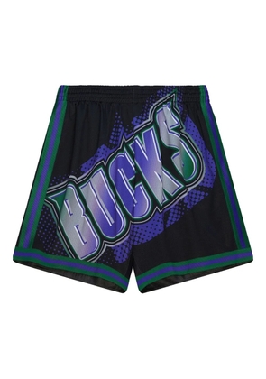 Mitchell & Ness Milwaukee Bucks Big Face shorts - Black