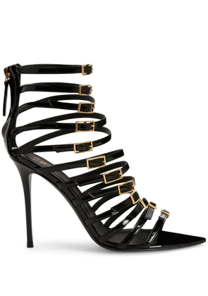 Giuseppe Zanotti Intriigo Punk 105mm strap-design sandals - Black