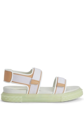 Giuseppe Zanotti Blabber Gummy touch-strap sandals - White