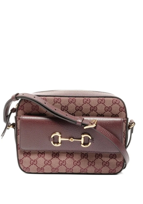 Gucci Pre-Owned 2016-2025 canvas horse-bit shoulderbag - Brown