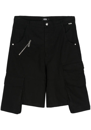 GCDS Ultracargo bermuda shorts - Black