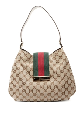Gucci Pre-Owned 2000-2015 gg canvas shoulderbag - Neutrals