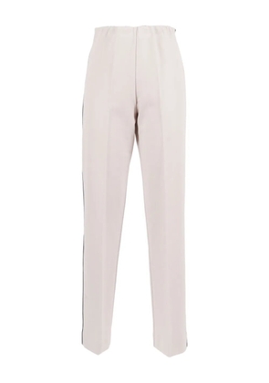 Shirtaporter pressed-crease trousers - Neutrals