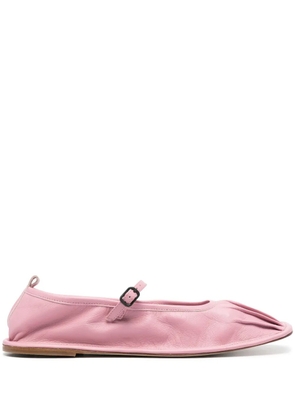 Hereu Dansa leather ballerina shoes - Pink