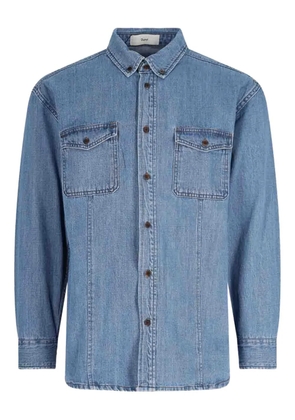 DUNST double-pocket denim shirt - Blue