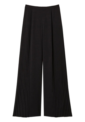TWINSET pleated palazzo trousers - Black