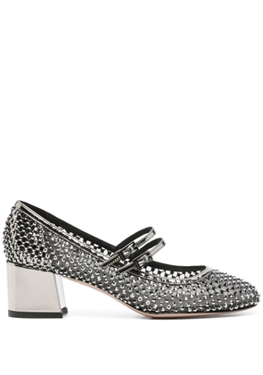 Le Silla 50mm Danielle Mary Jane pumps - Silver