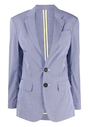 DSQUARED2 single-breasted blazer jacket - Blue