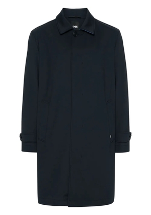 BOSS midi trench coat - Blue