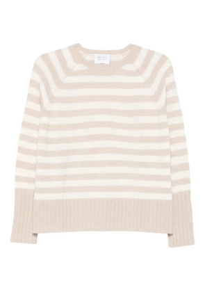 BeYou striped crew-neck sweater - Neutrals