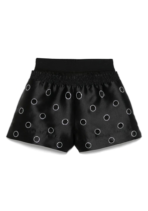 SANDRO polka-dot shorts - Black