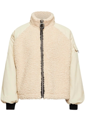 JW Anderson colour-block fleece jacket - Neutrals