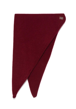 SANDRO wool scarf - Red