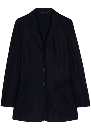 Colombo notched-lapel single-breasted blazer - Blue