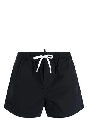 DSQUARED2 Icon logo-print swim shorts - Black