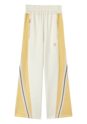 Palm Angels colour-block track pants - White