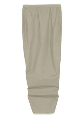 Rick Owens Soft Pillar long skirt - Green