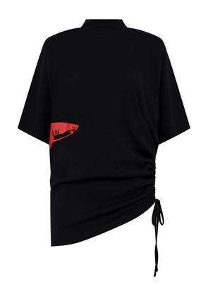 Let's Swim Shark T-shirt - Black