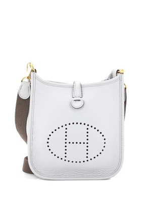 Hermès Pre-Owned Evelyne Bag Gen III Clemence TPM crossbody bag - Blue