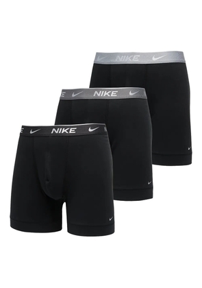 Nike Dri-FIT logo-waistband boxers (pack of three) - Black